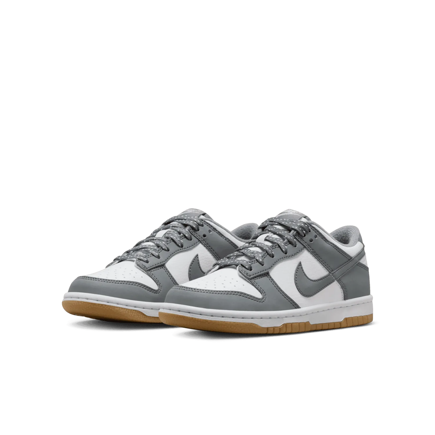 Nike Dunk Low White Smoke Grey Gum (GS) image 6