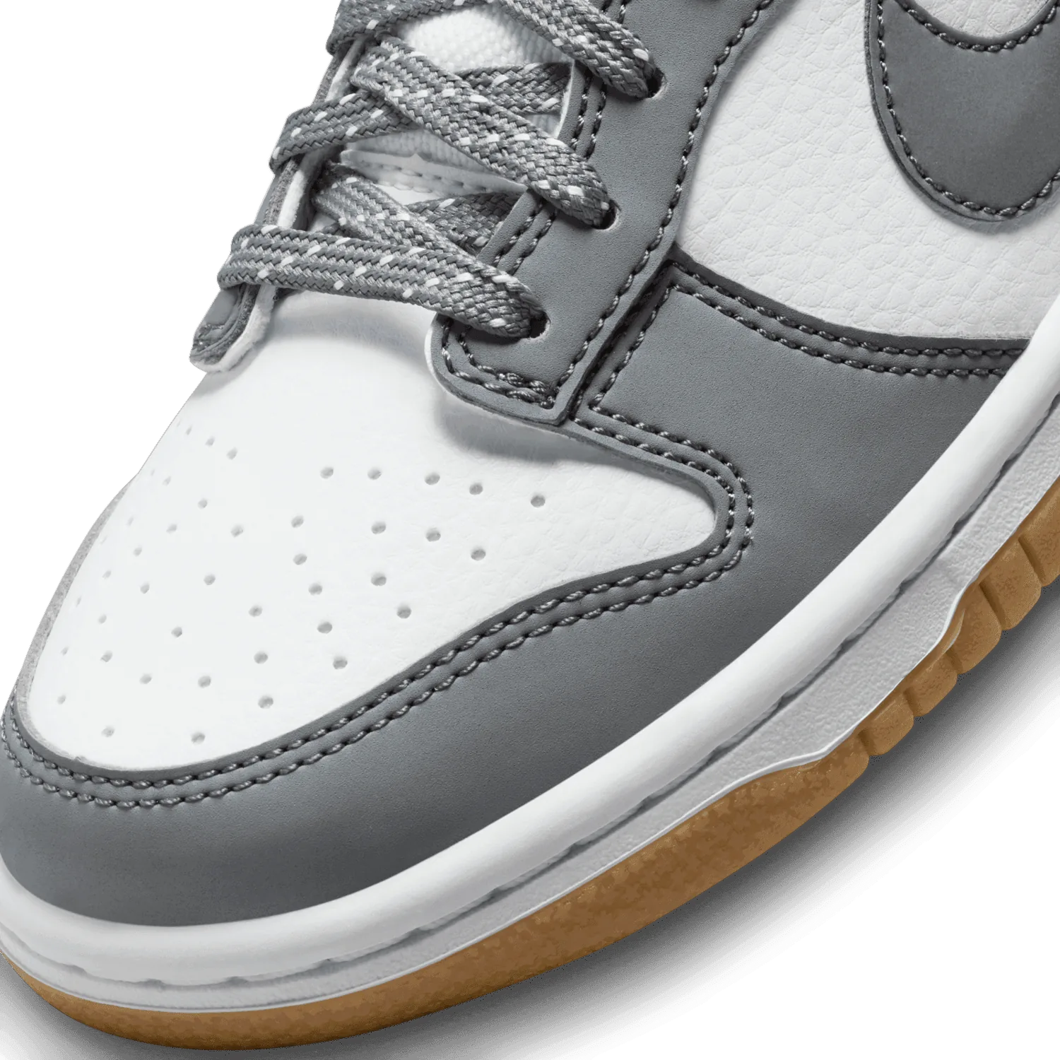Nike Dunk Low White Smoke Grey Gum (GS) image 8
