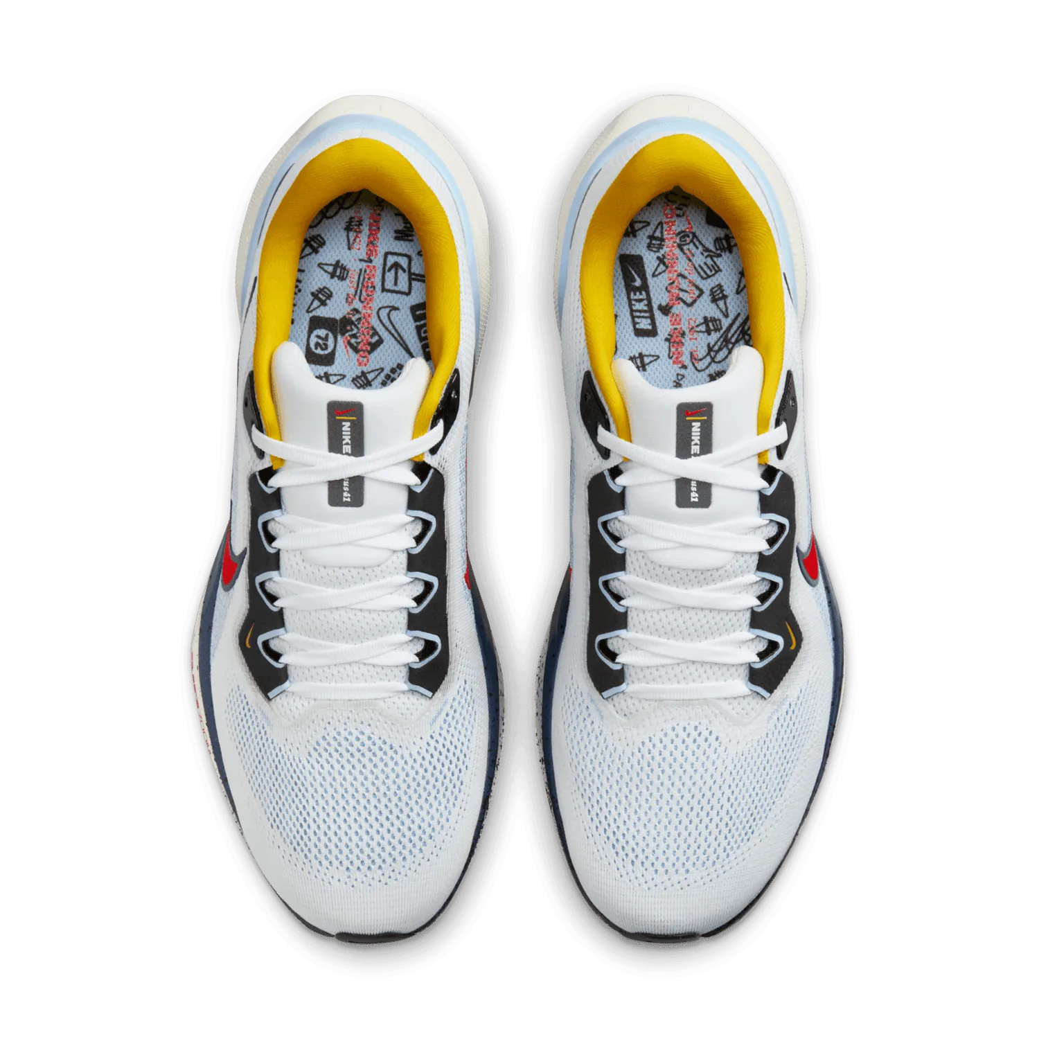 Nike Pegasus 41 White Psychic Blue image 4