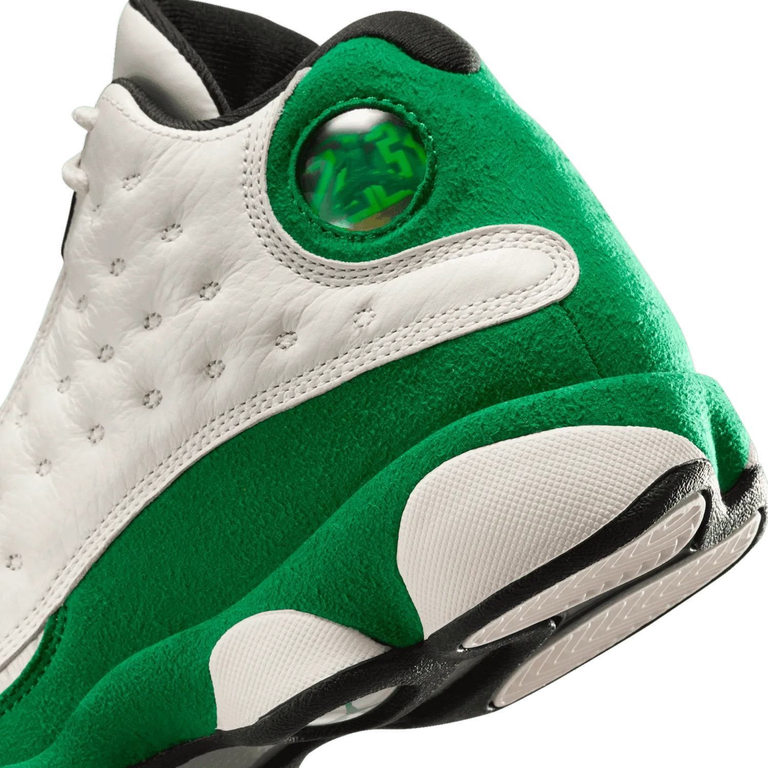 Air Jordan 13 Retro Sail Pine Green (GS) image 6