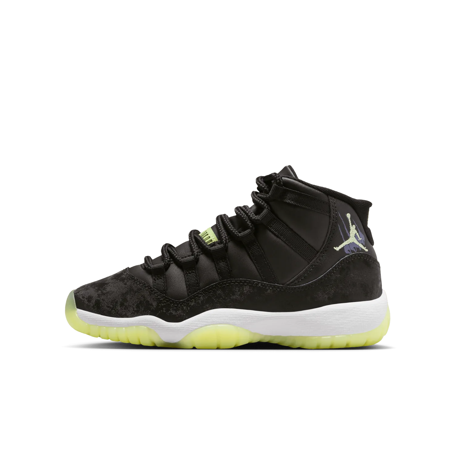 Air Jordan 11 Retro Black Dark Raisin (GS) image 8