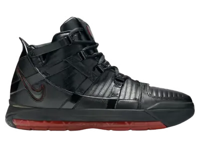 Nike LeBron 3 Black Crimson