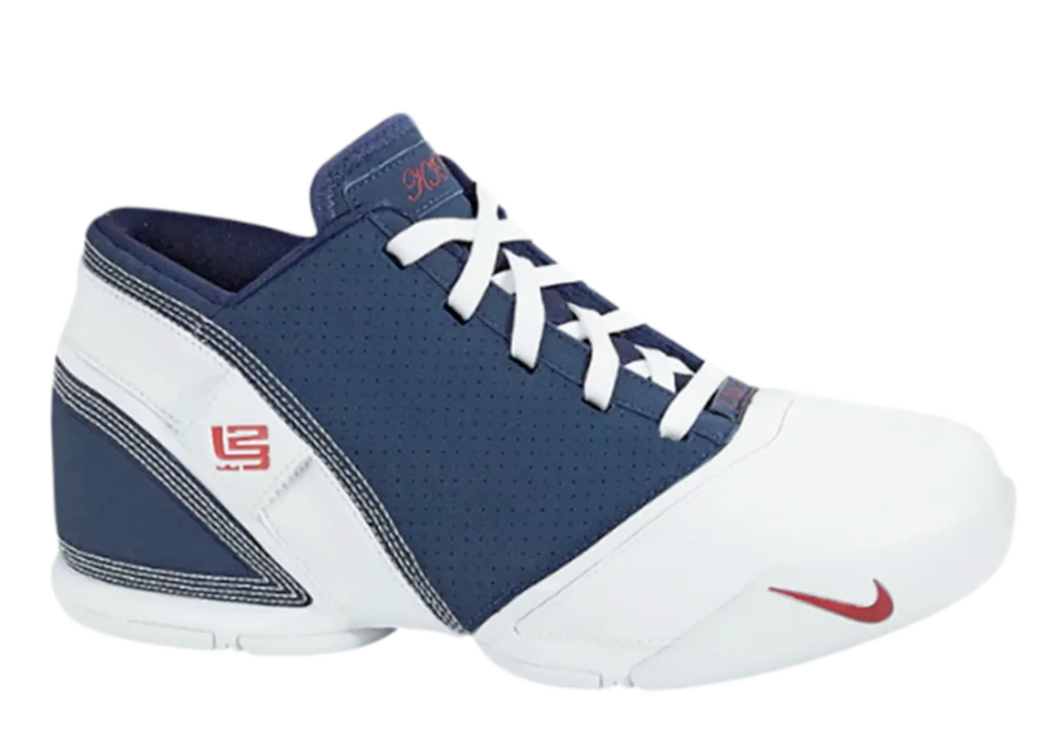 Nike LeBron 5 Low Navy Crimson White
