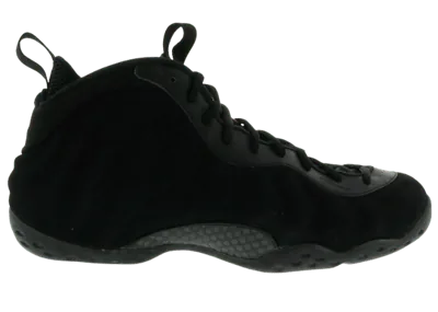 Nike Air Foamposite One Black Suede