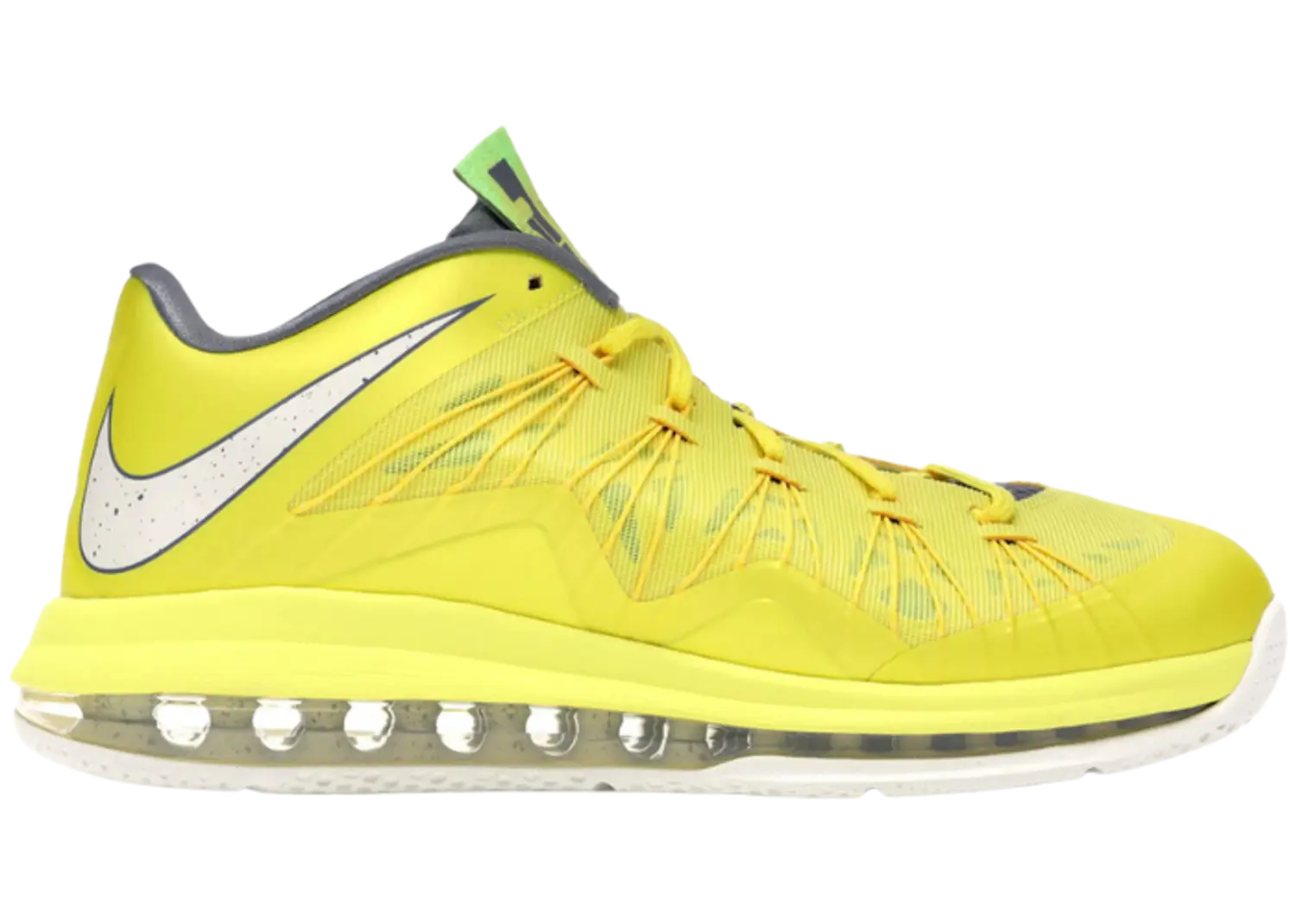 Nike LeBron X Low Sonic Yellow