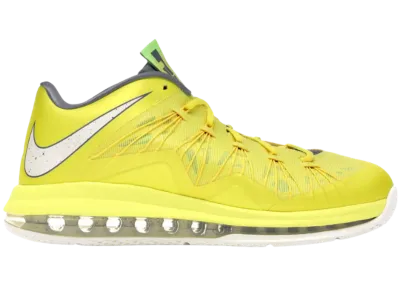Nike LeBron X Low Sonic Yellow