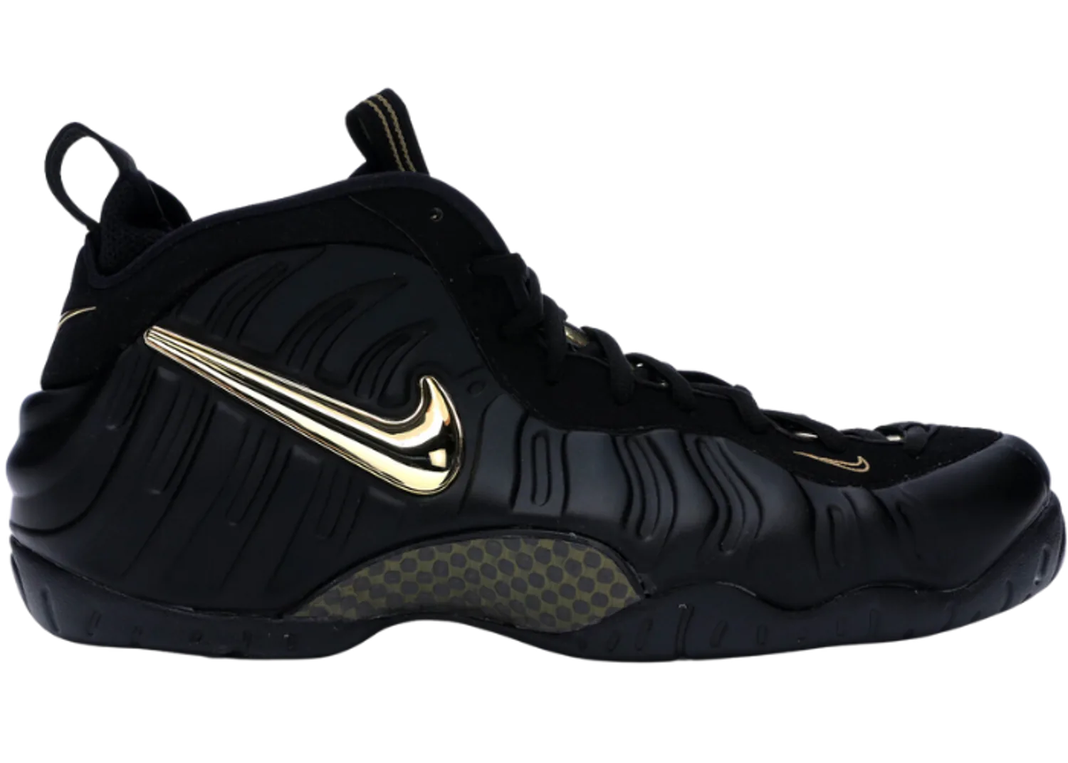 Nike Air Foamposite Pro Black Metallic Gold