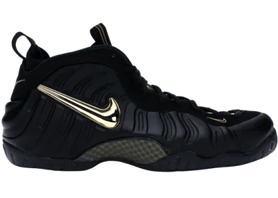 Nike Air Foamposite Pro Black Metallic Gold