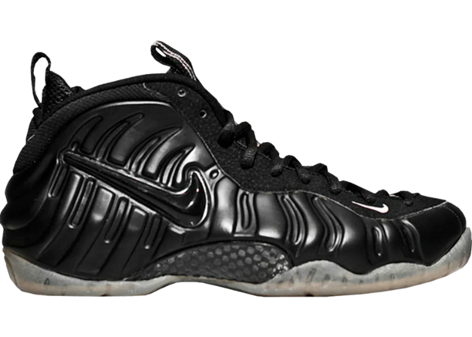 Nike Air Foamposite Pro Black Metallic Silver