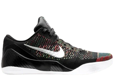 Nike Kobe 9 Elite Premium Low HTM Milan Black Multi-Color