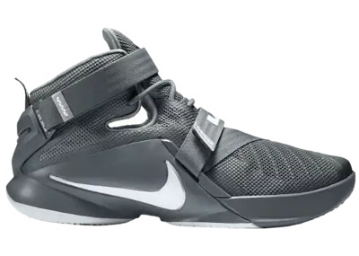 Nike LeBron Soldier 9 Cool Grey White