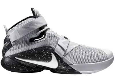 Nike LeBron Soldier 9 Wolf Grey White Black