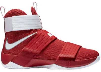 Nike LeBron Zoom Soldier 10 Team Bank University Red