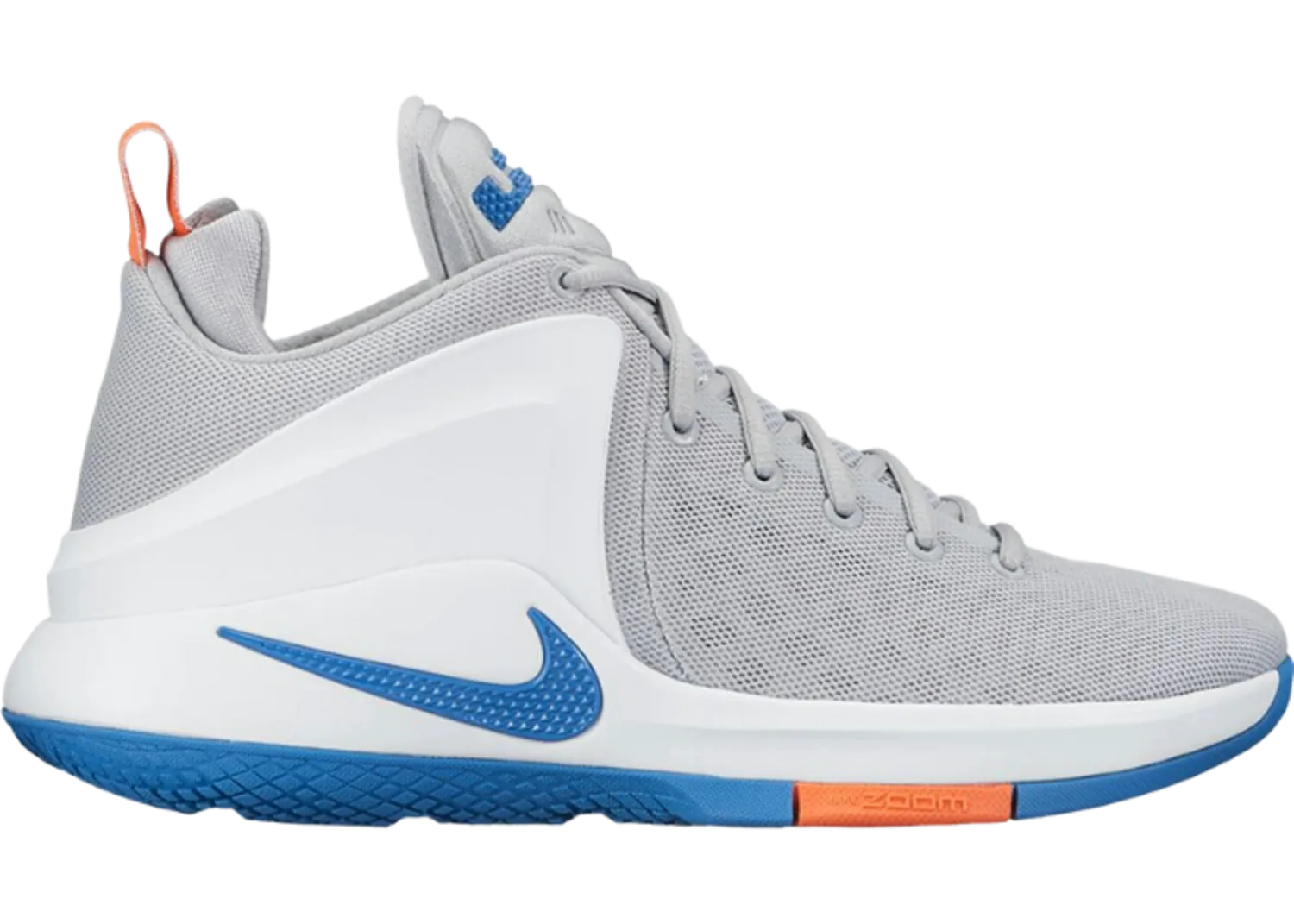 Nike LeBron Zoom Witness Wolf Grey Star Blue