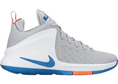 Nike LeBron Zoom Witness Wolf Grey Star Blue