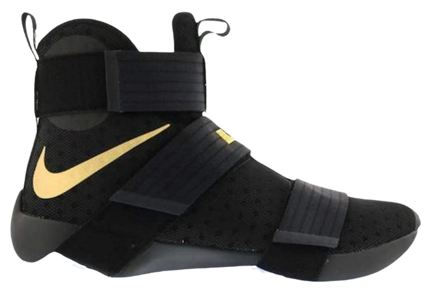 Nike LeBron Zoom Soldier 10 Black Gold (Nike iD)