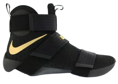Nike LeBron Zoom Soldier 10 Black Gold (Nike iD)