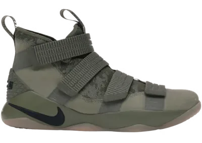 Nike LeBron Zoom Soldier 11 Olive Camo