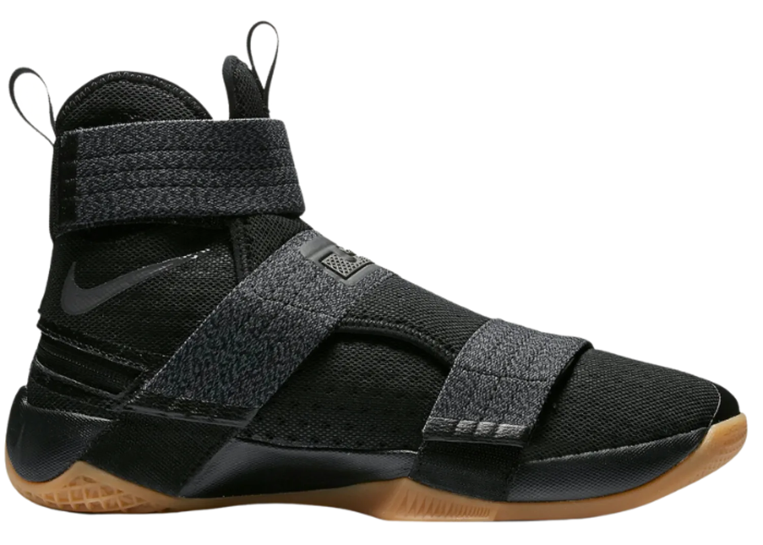 Nike LeBron Zoom Soldier 10 Flyease Black Gum
