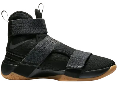 Nike LeBron Zoom Soldier 10 Flyease Black Gum