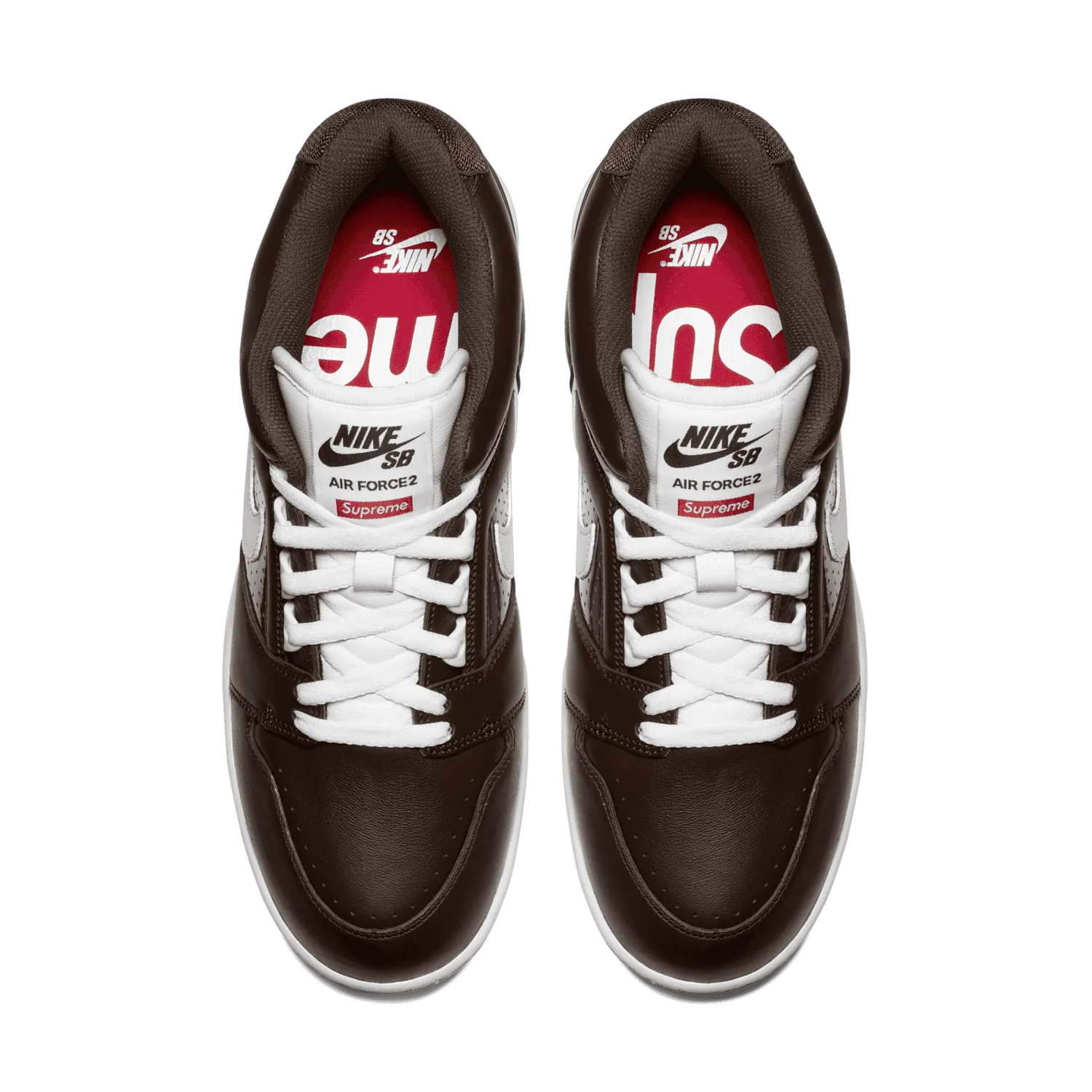 Nike SB Air Force 2 Low Supreme Brown image 3
