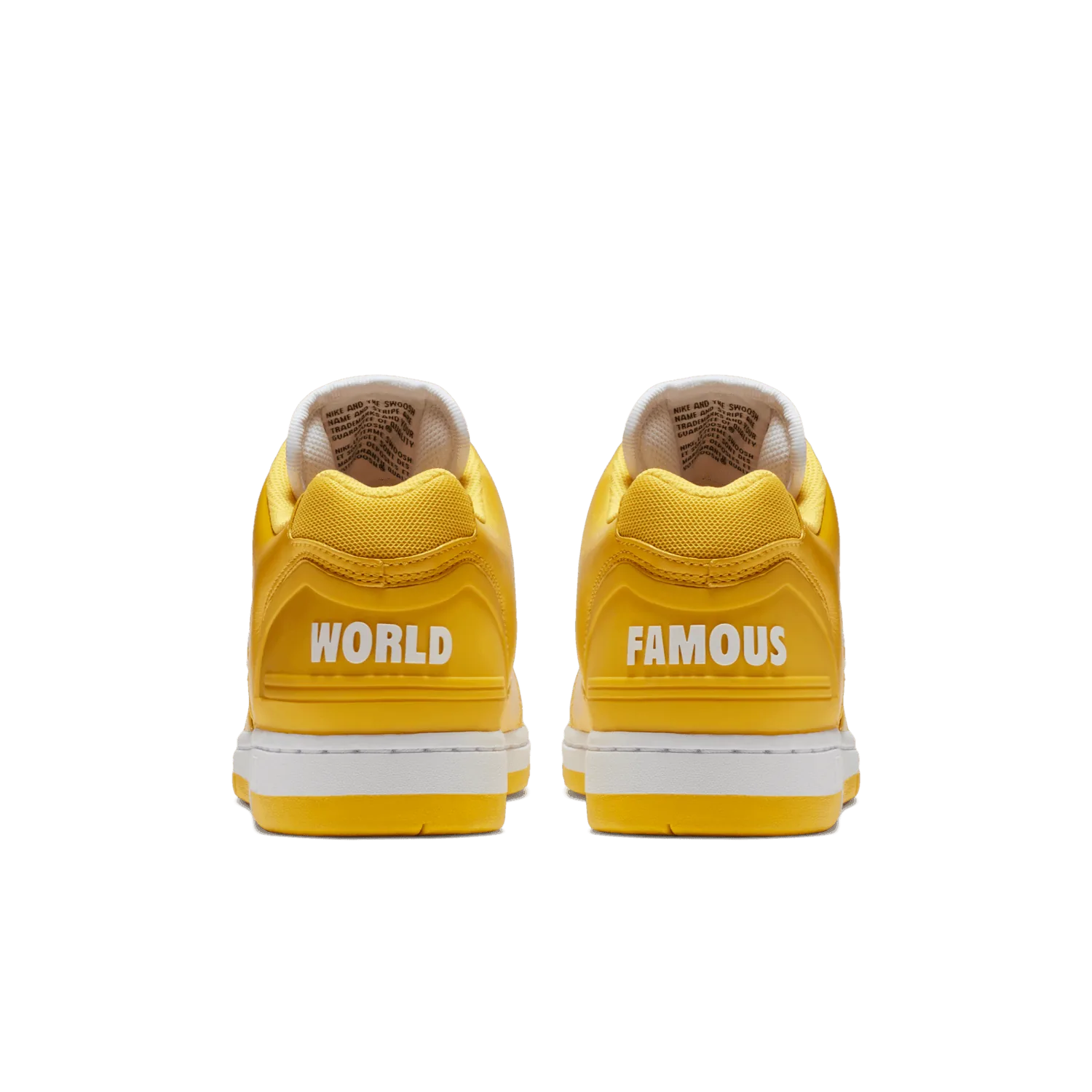 Nike SB Air Force 2 Low Supreme Yellow image 5