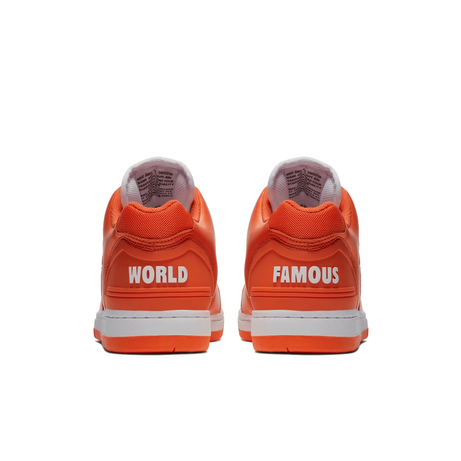 Nike SB Air Force 2 Low Supreme Orange image 5