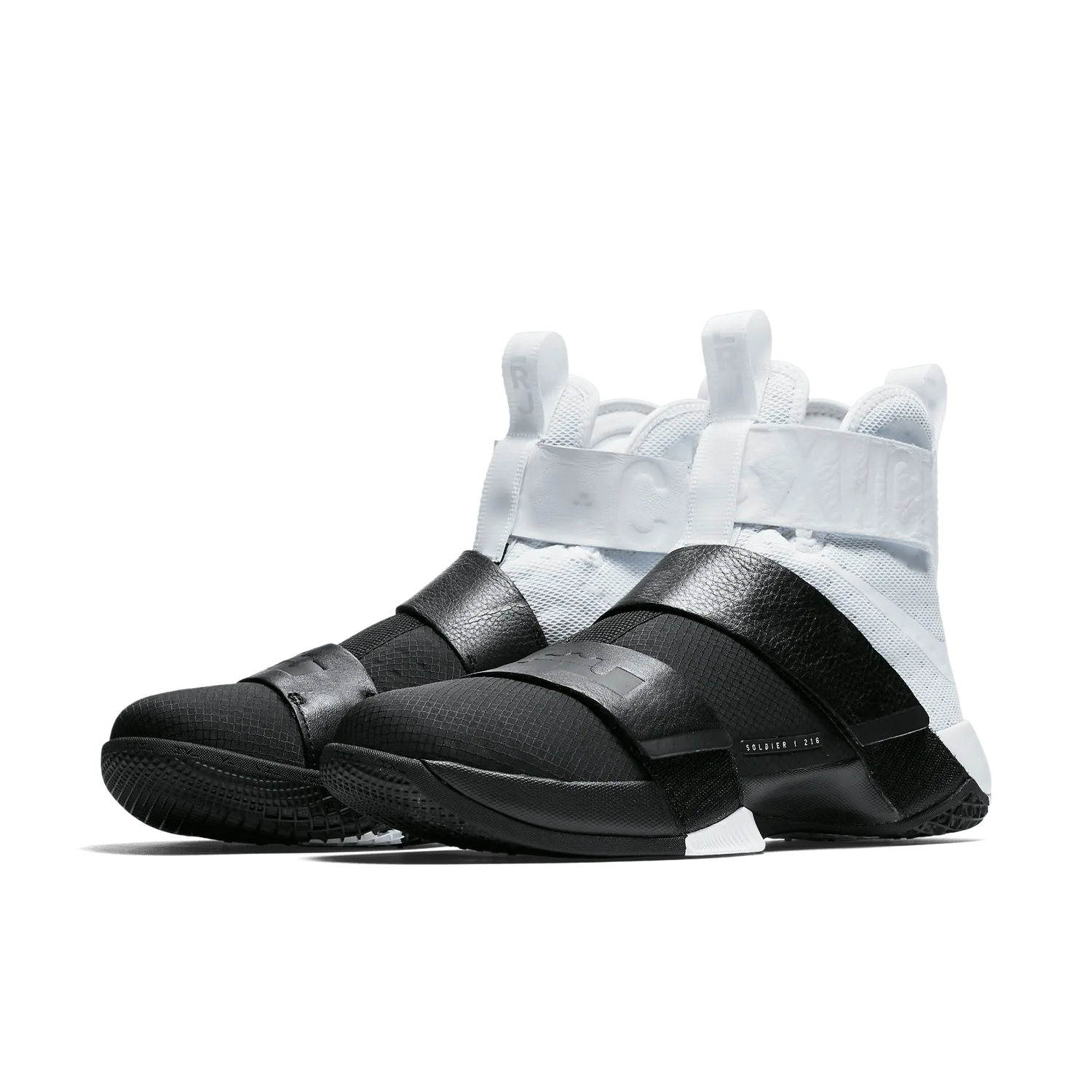 Nike LeBron Zoom Soldier 10 Pinnacle White Black image 4