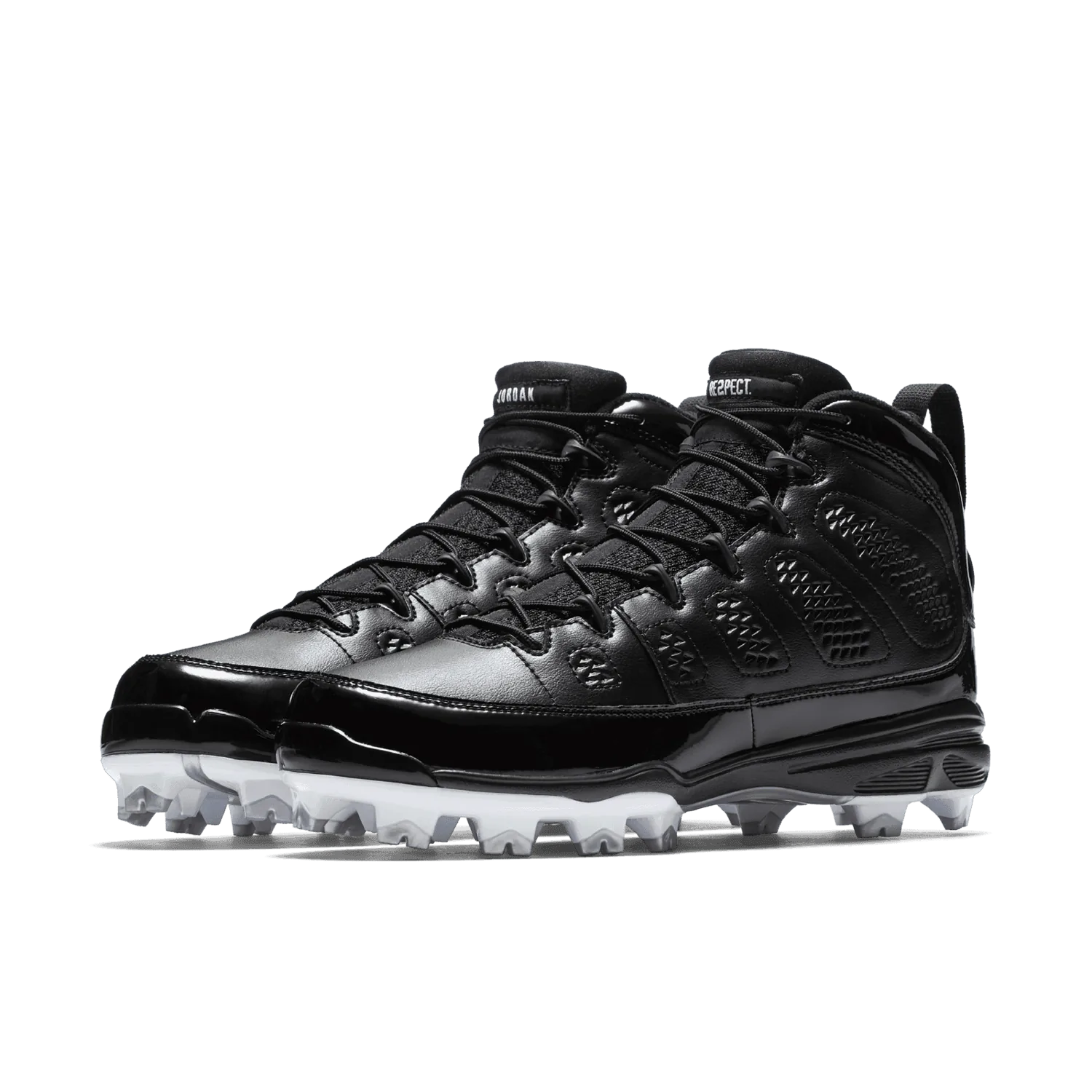 Jordan 9 Retro MCS Cleat RE2PECT Black image 4