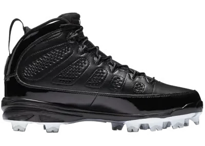 Jordan 9 Retro MCS Cleat RE2PECT Black