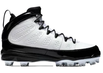 Jordan 9 Retro MCS Cleat RE2PECT White Black