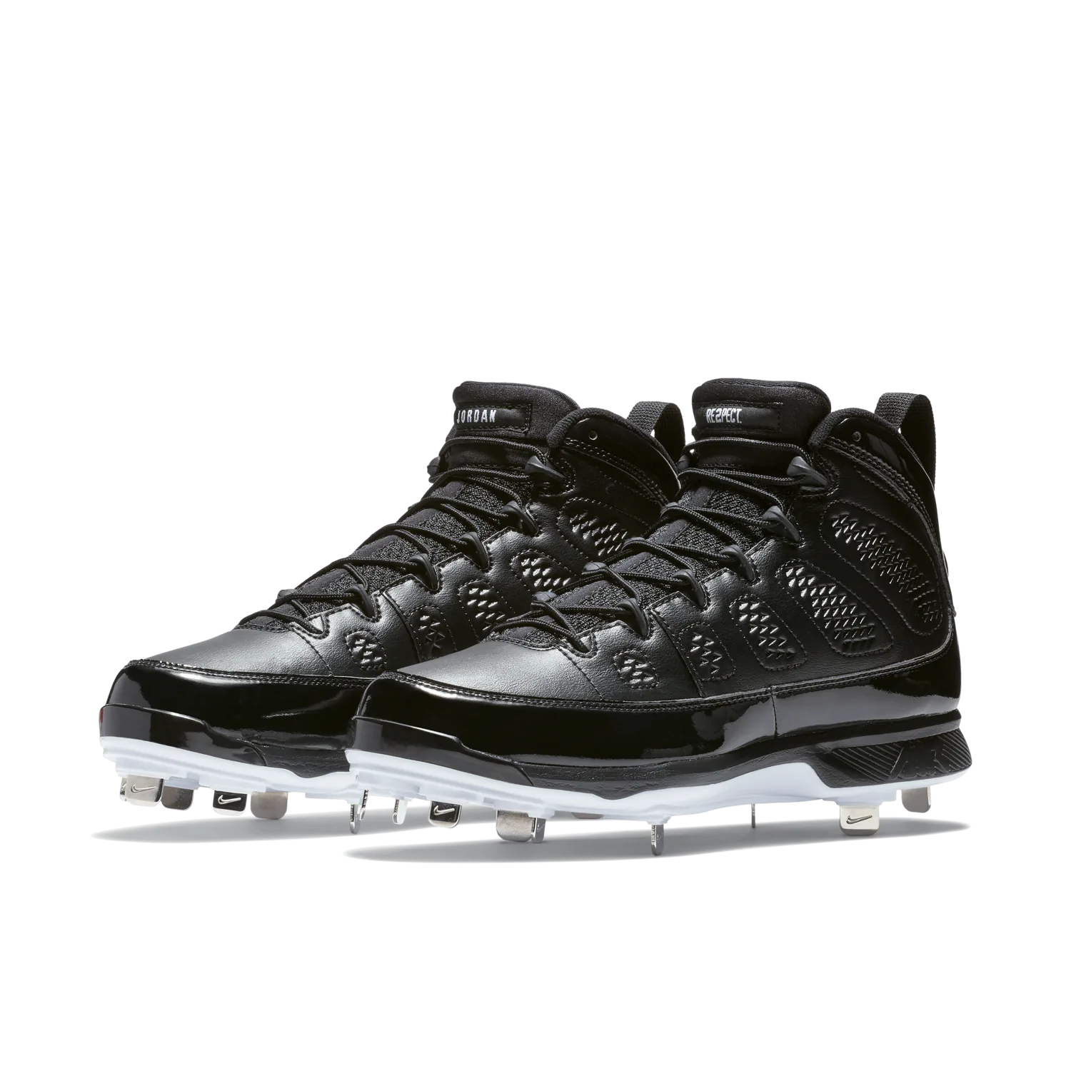 Jordan 9 Retro Metal Cleat RE2PECT Black image 7