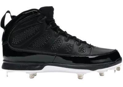 Jordan 9 Retro Metal Cleat RE2PECT Black