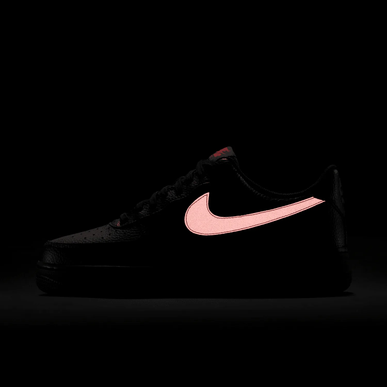 Nike Air Force 1 Low Black University Red image 6