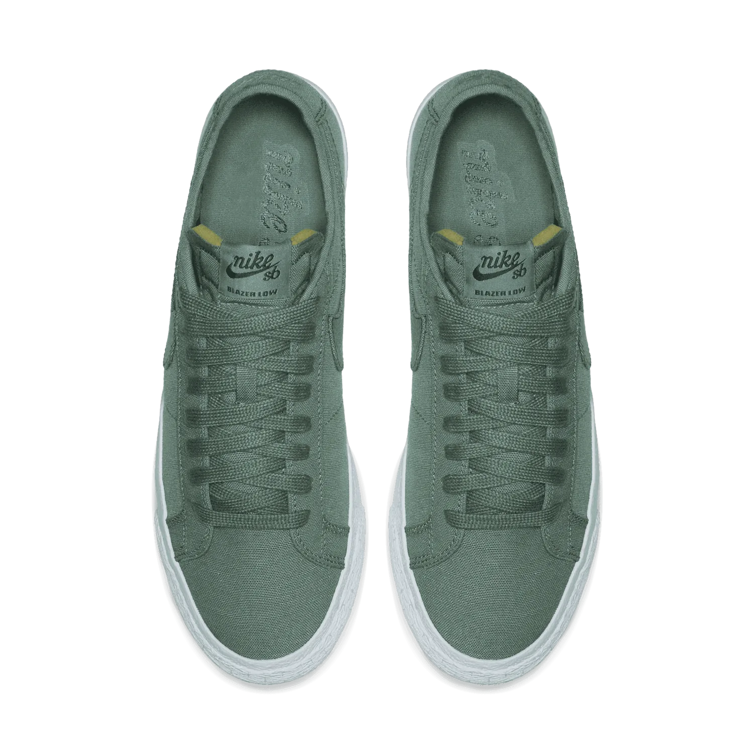 Nike SB Blazer Low Canvas Decon Clay Green image 3