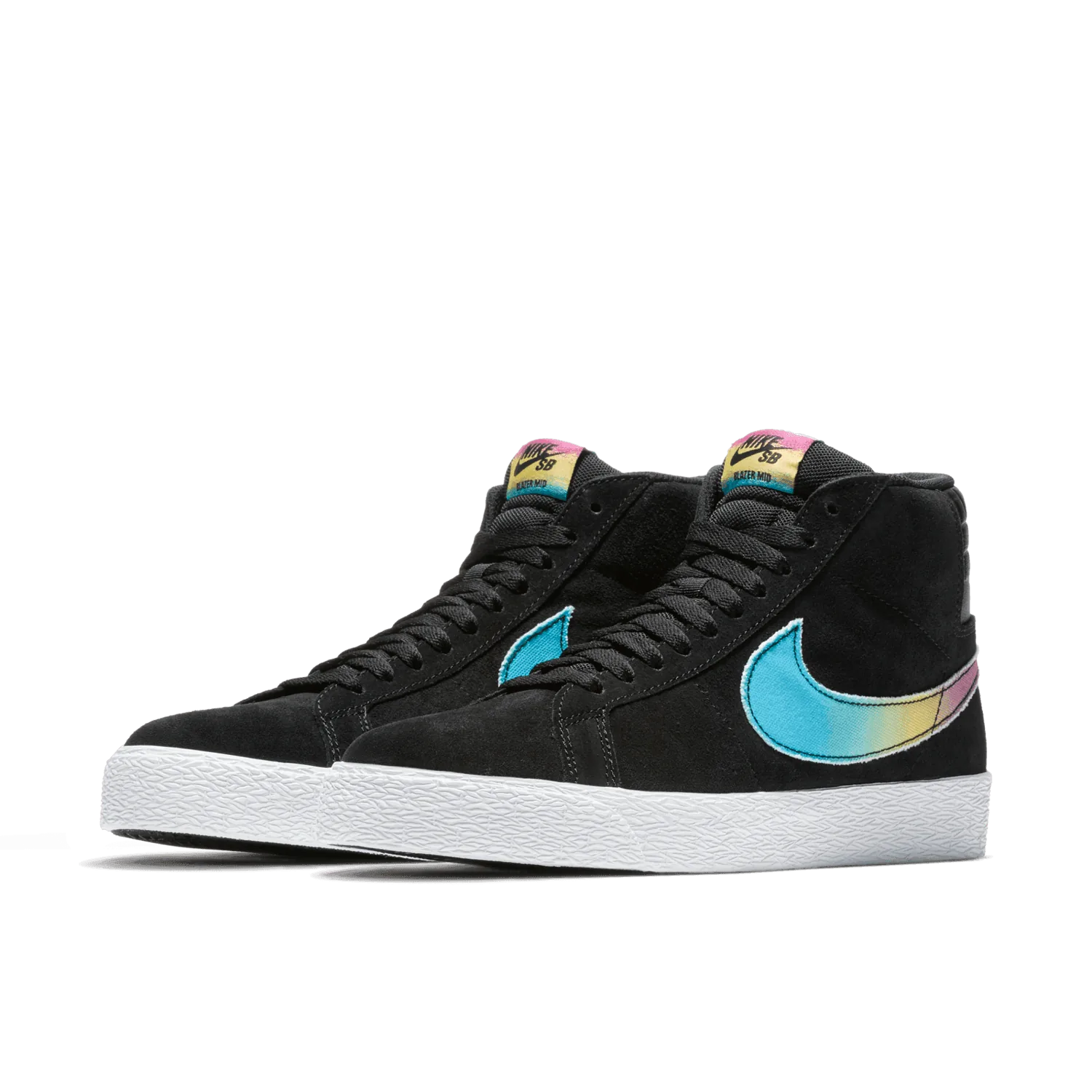Nike SB Blazer Zoom Mid Lance Mountain 70s Black image 4