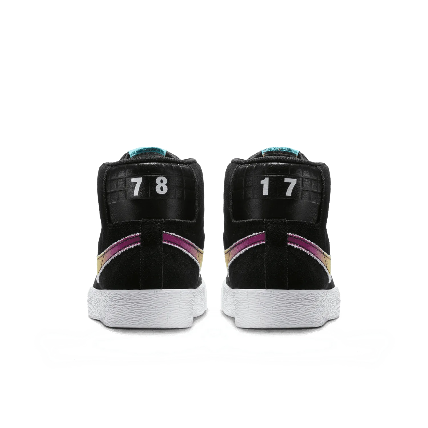 Nike SB Blazer Zoom Mid Lance Mountain 70s Black image 5