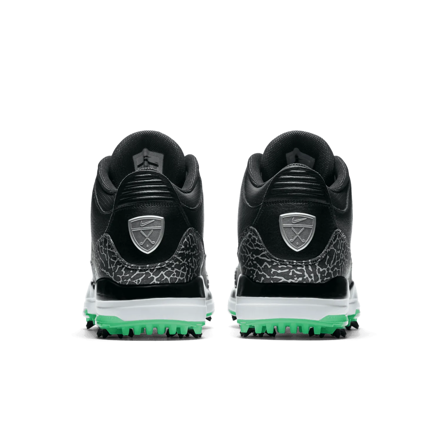 Jordan 3 Retro Golf Black Green Glow image 5