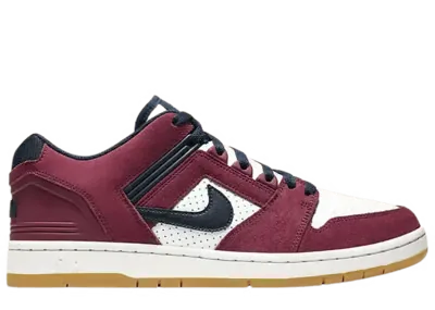 Nike SB Air Force 2 Low Team Red Obsidian