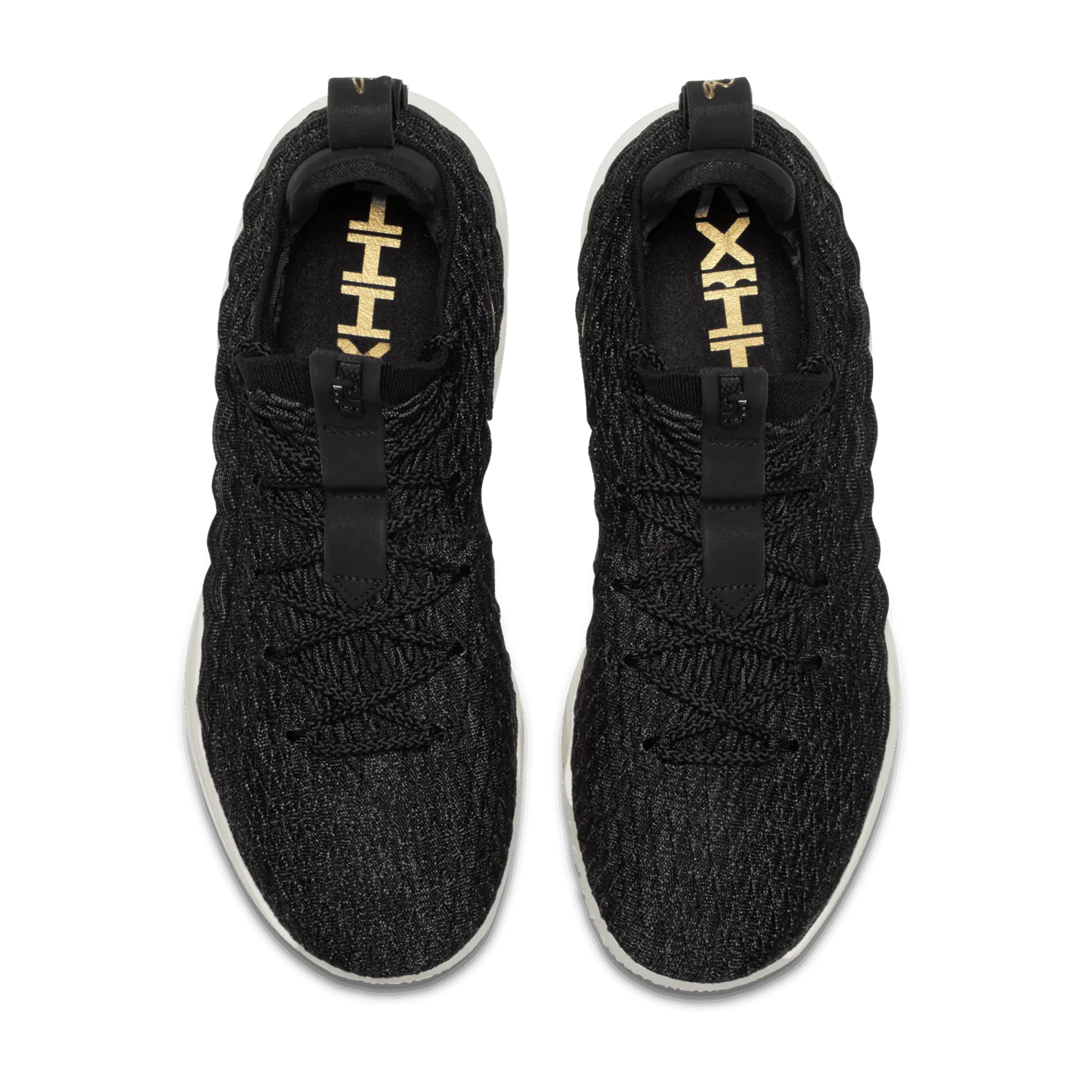 Nike LeBron 15 Low Black Gold image 3