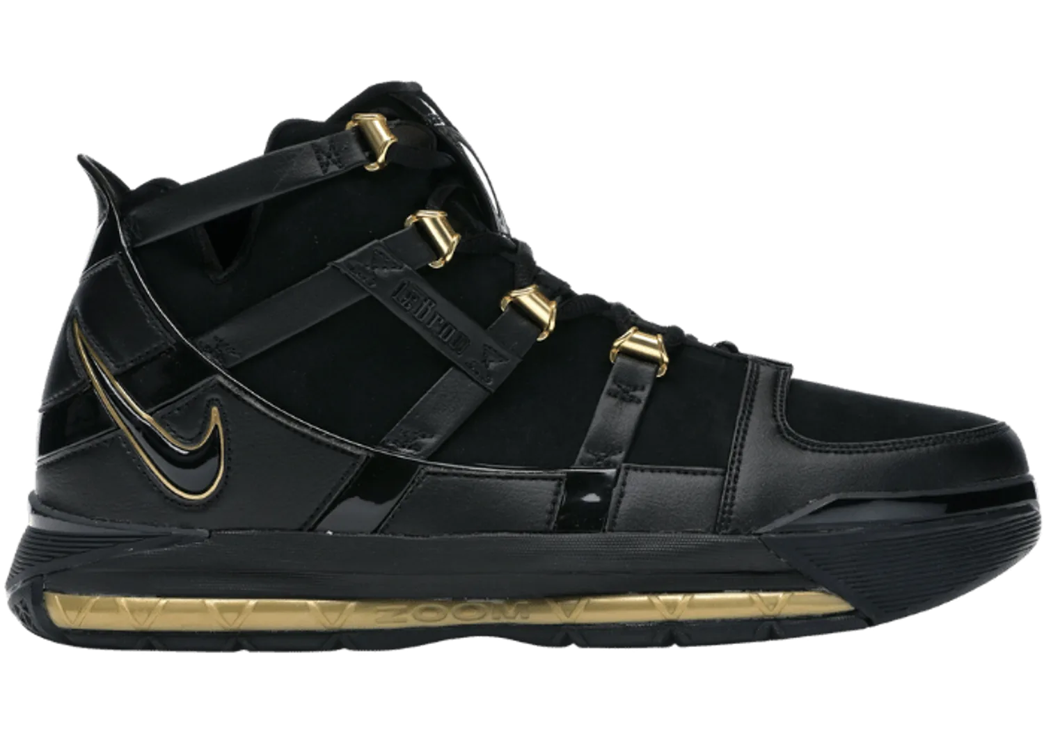 Nike LeBron 3 Black Gold (2018)