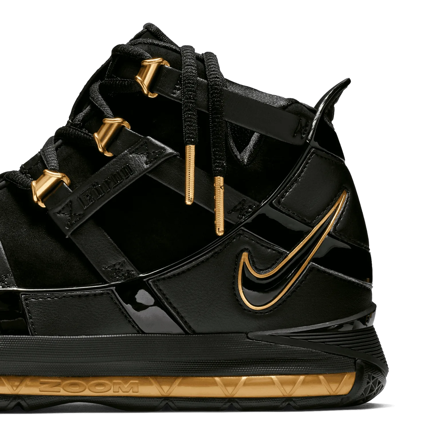 Nike LeBron 3 Black Gold (2018) image 6