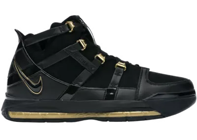 Nike LeBron 3 Black Gold (2018)