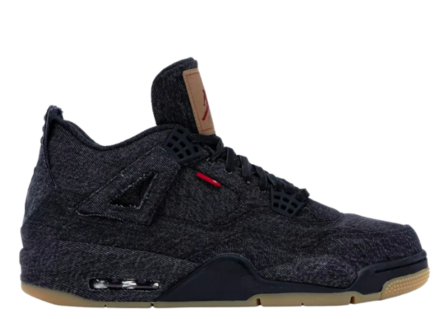 Jordan 4 Retro Levi's Black (Blank Tag)