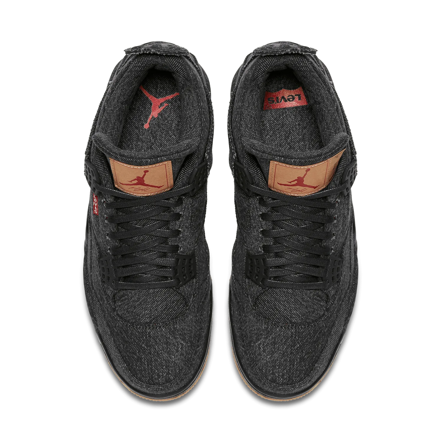Jordan 4 Retro Levi's Black (Blank Tag) image 3