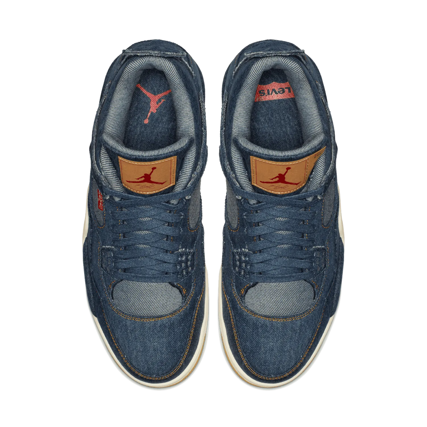 Air Jordan 4 Retro Levi's Denim (Tag with Levi's Logo) image 4