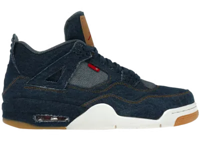 Air Jordan 4 Retro Levi's Denim (Tag with Levi's Logo)