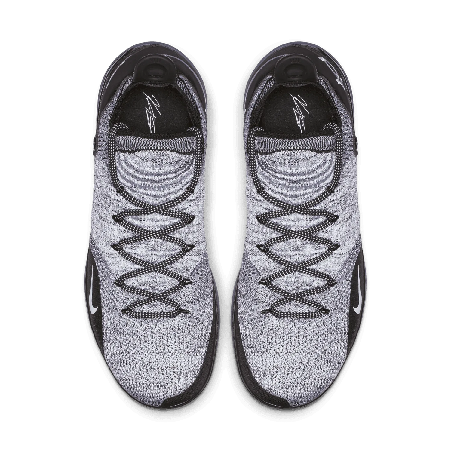 Nike KD 11 Black White Racer Blue image 3