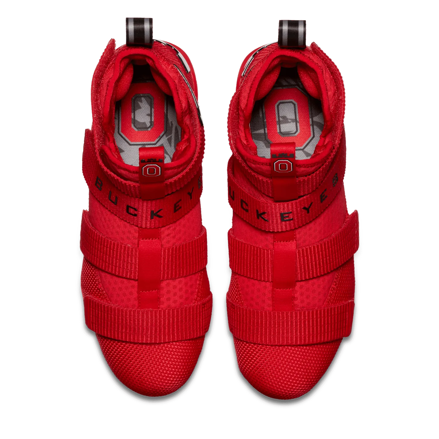 Nike LeBron Zoom Soldier 11 Cleat Ohio State PE image 3