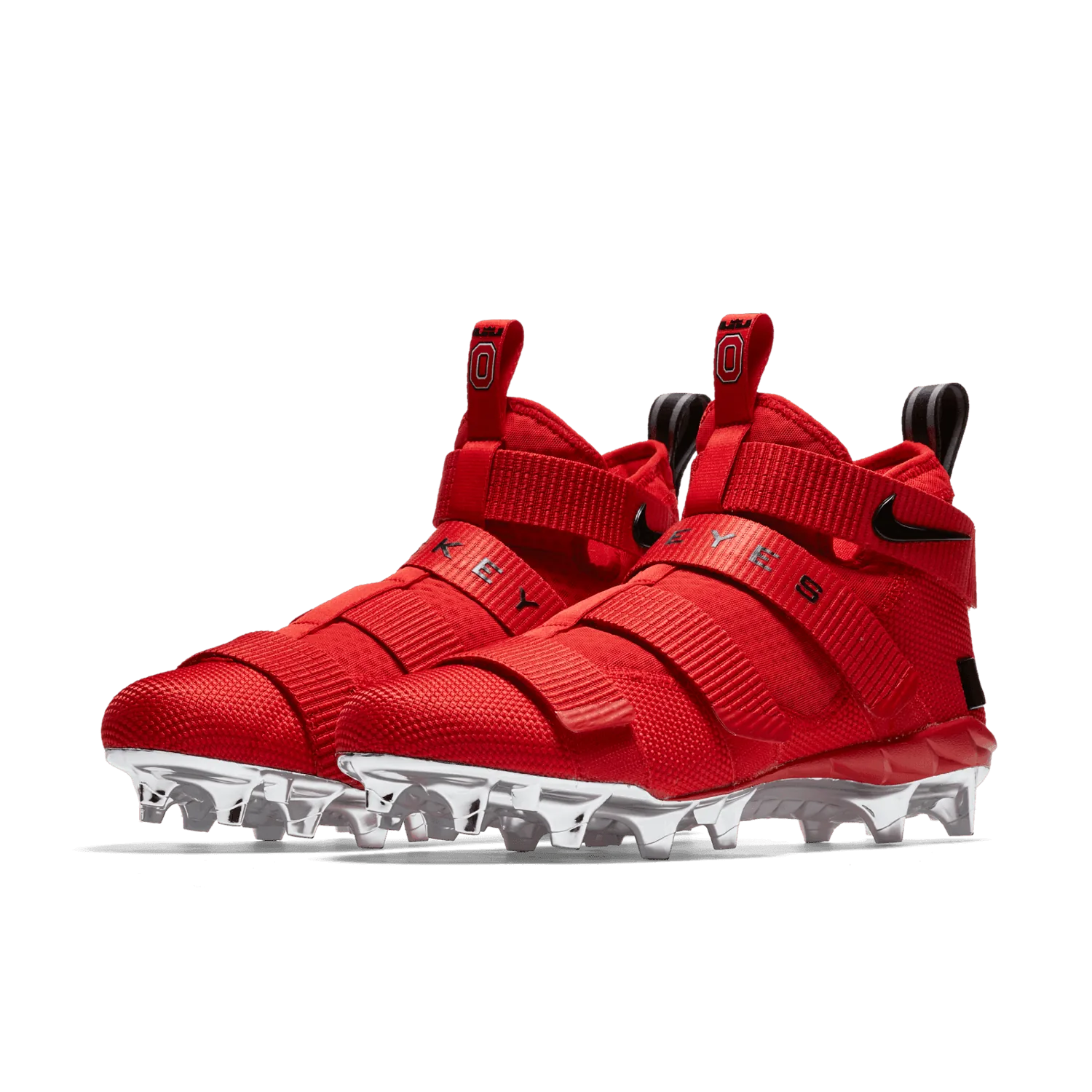 Nike LeBron Zoom Soldier 11 Cleat Ohio State PE image 4